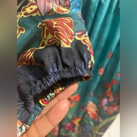 Dalia Mc Phee Women’s Floral Wrap Size M - Picture 4 of 8